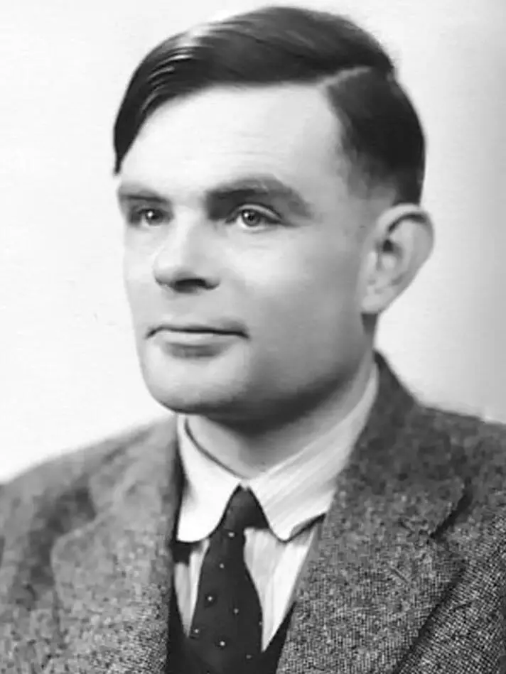 Image: Elliott & Fry (1951) Alan Turing