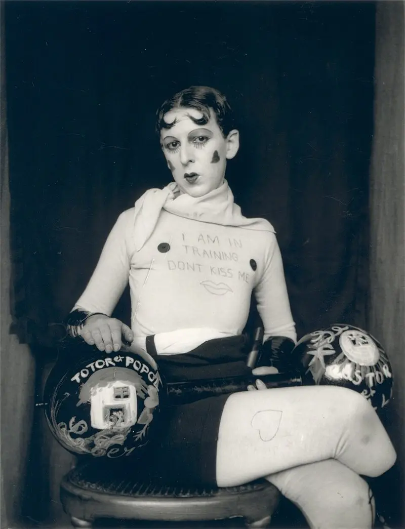 Image: Claude Cahun, self-portrait (1927) Claude Cahun
