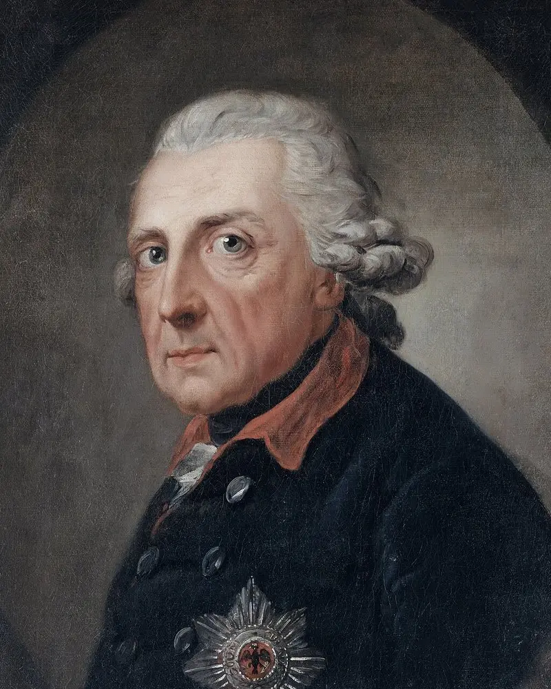 Image: Anton Graff (1781) Frederick the Great