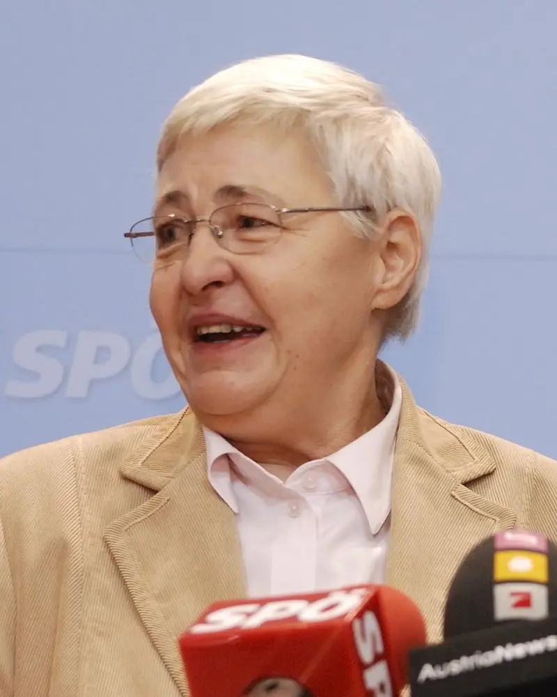 Image: Werner Faymann (2007) Johanna Dohnal